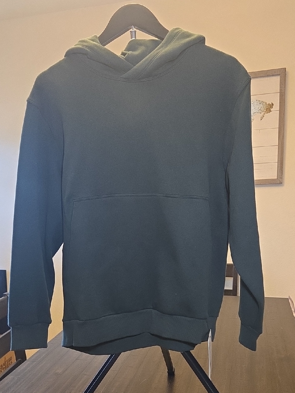 Steady State Pullover Hoodie In Legacy Green